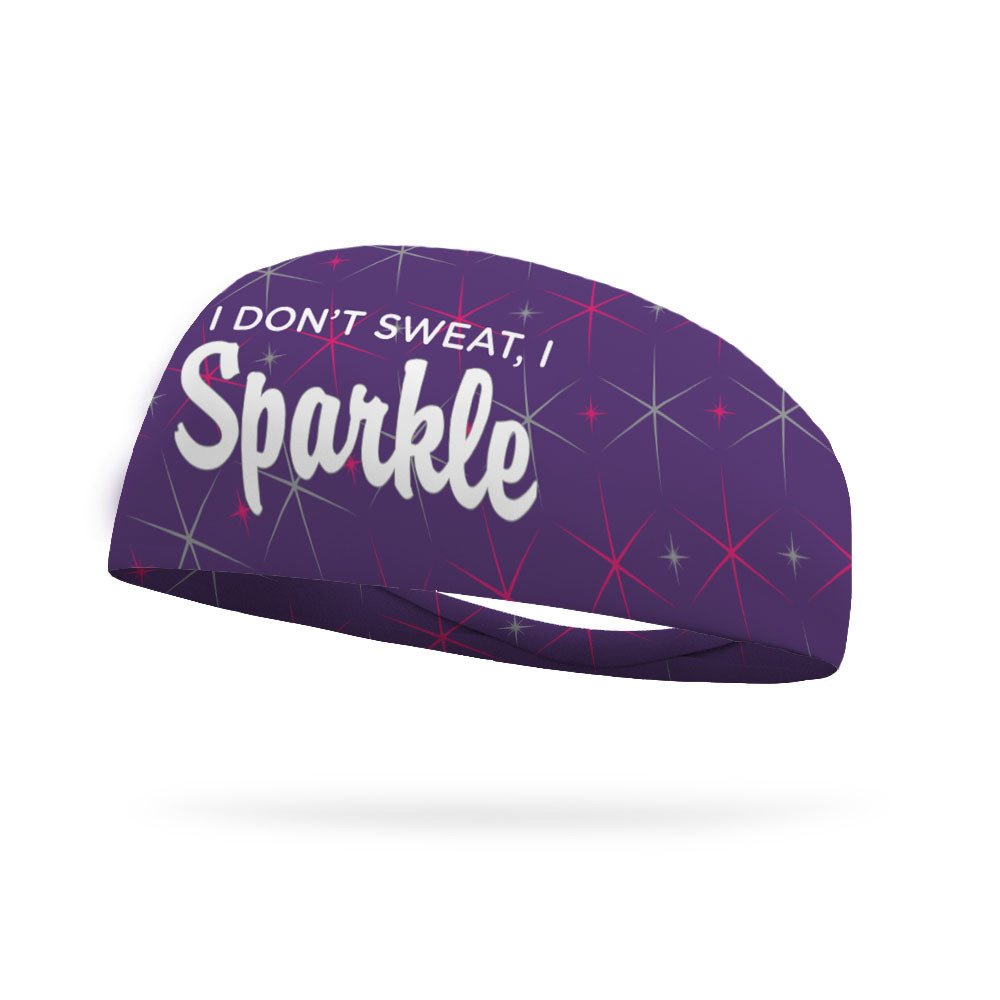 I Don't Sweat I Sparkle Wicking Headband - Bondi Band