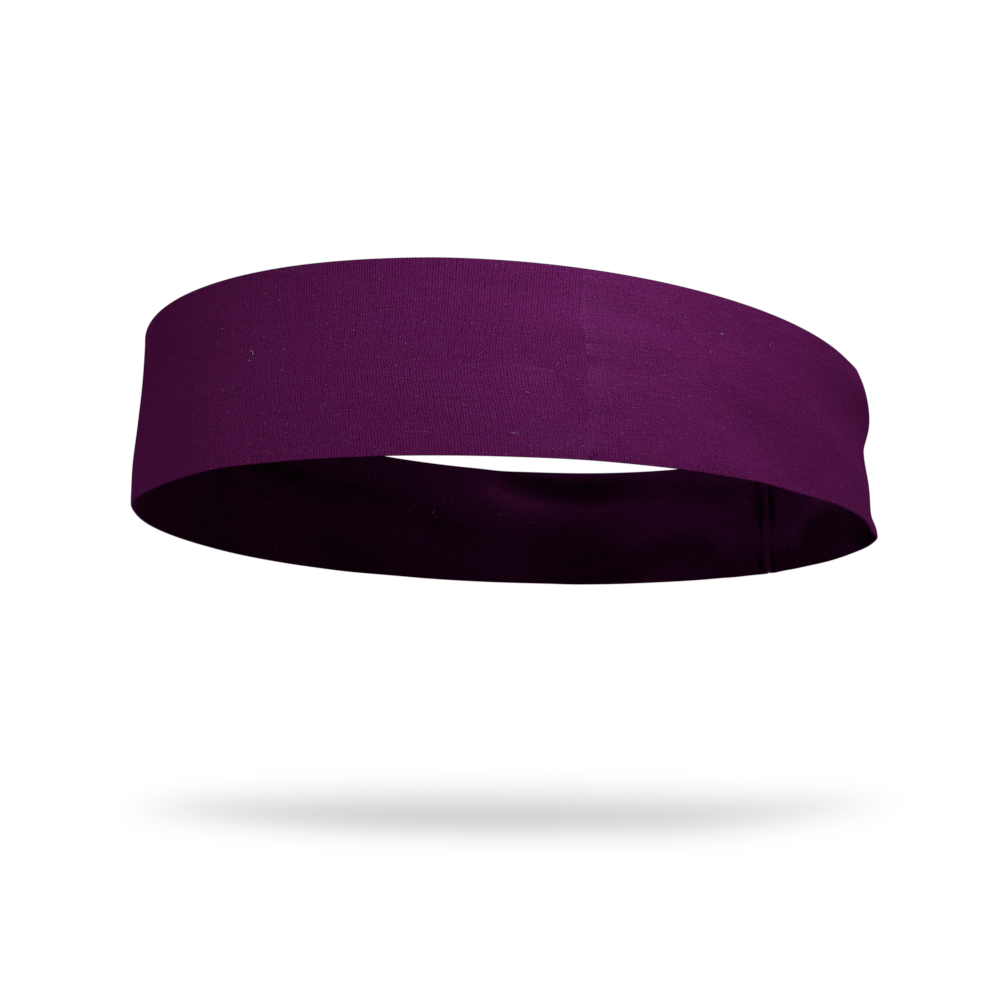 Eggplant Solid Color Headband