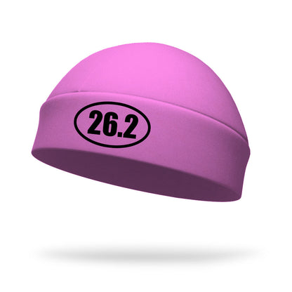 26.2 Wicking Regular Hat - Black Logo