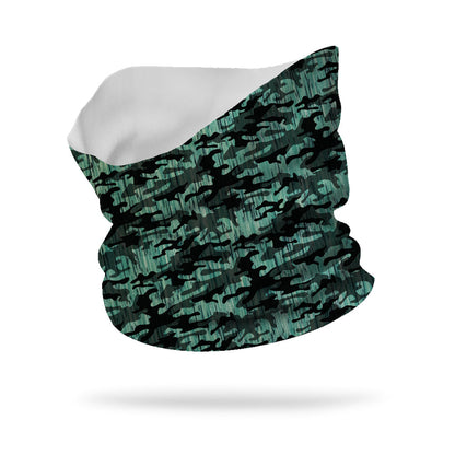 Army Camo Overlay Neck Gaiter 12" Length