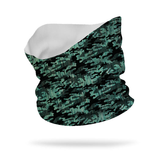 Army Camo Overlay Neck Gaiter 12" Length