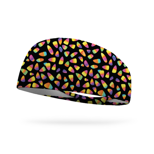 Colorful Candy Corn Wicking Performance Headband