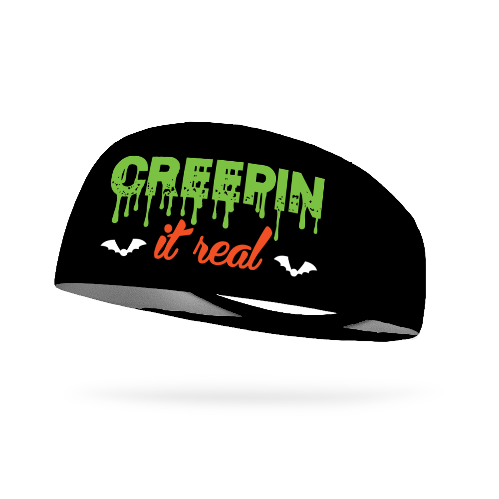 Creepin It Real Wicking Performance Headband