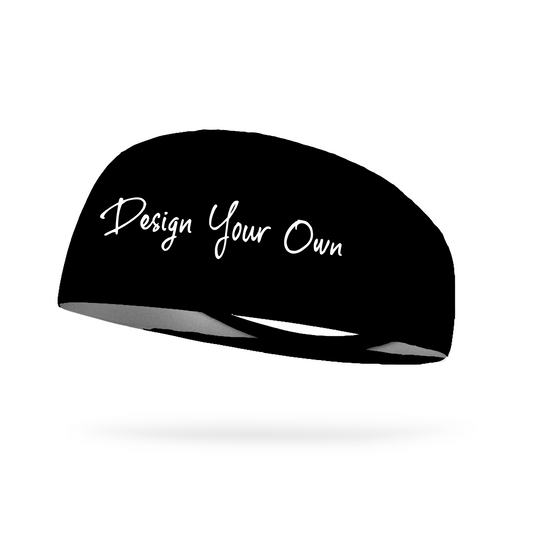 Custom Text Tapered Headband