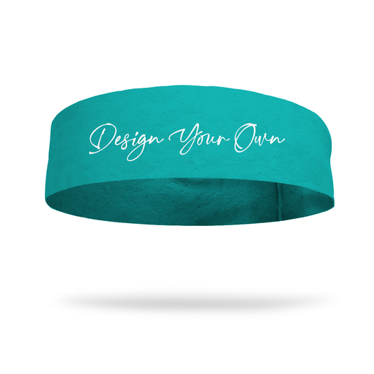 Custom Text Flatback Headband