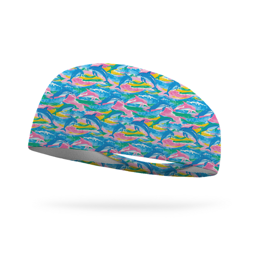 Dolphin Cove Wicking Headband