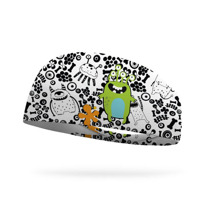 Doodle Monsters Wicking Headband - Bondi Band