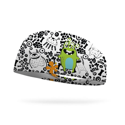 Doodle Monsters Wicking Headband - Bondi Band