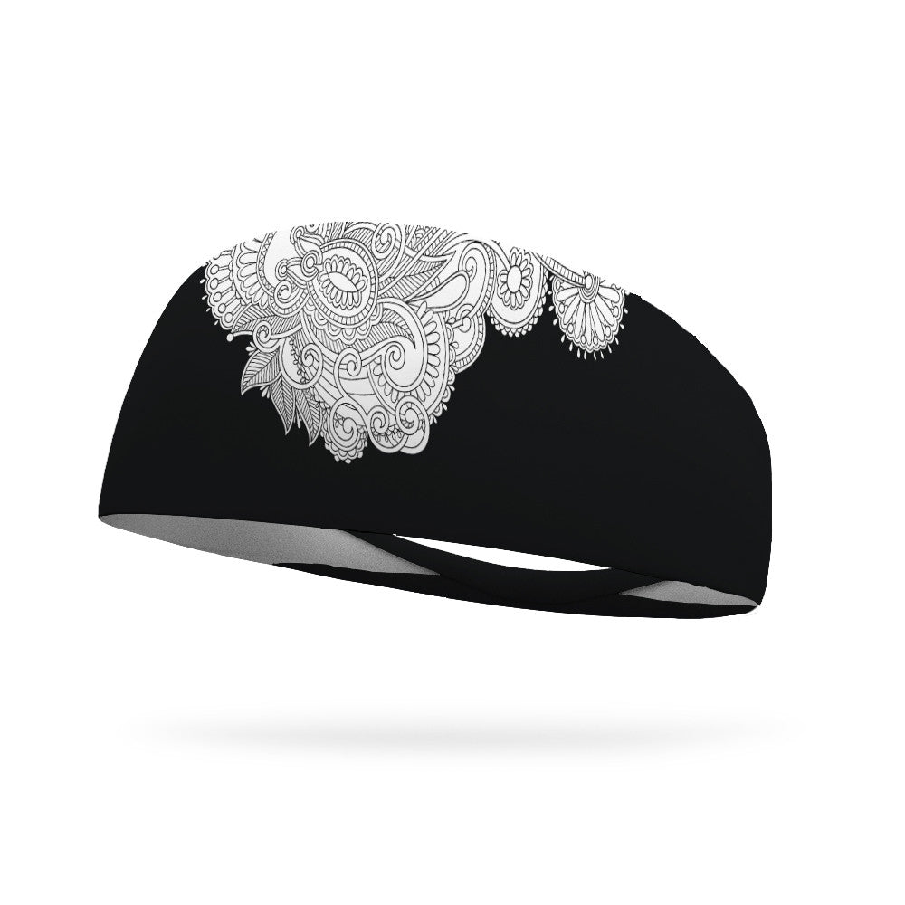 Doodle Paisley Cluster Wicking Headband - Bondi Band