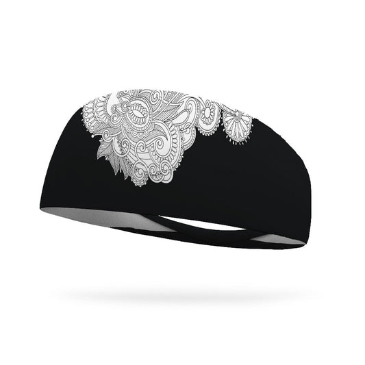 Doodle Paisley Cluster Wicking Headband - Bondi Band