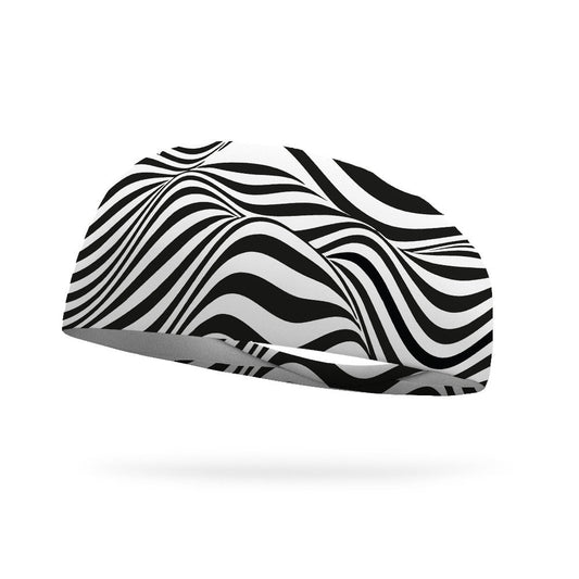Doodle Waves Wicking Headband - Bondi Band