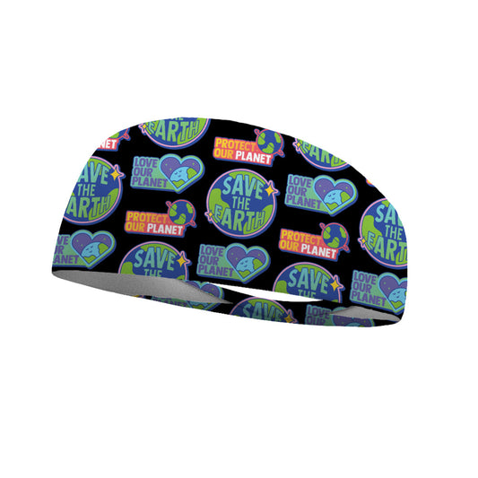 Earth Stickers Wicking Headband