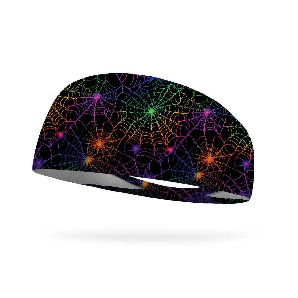Electric Spidey Wicking Performance Headband