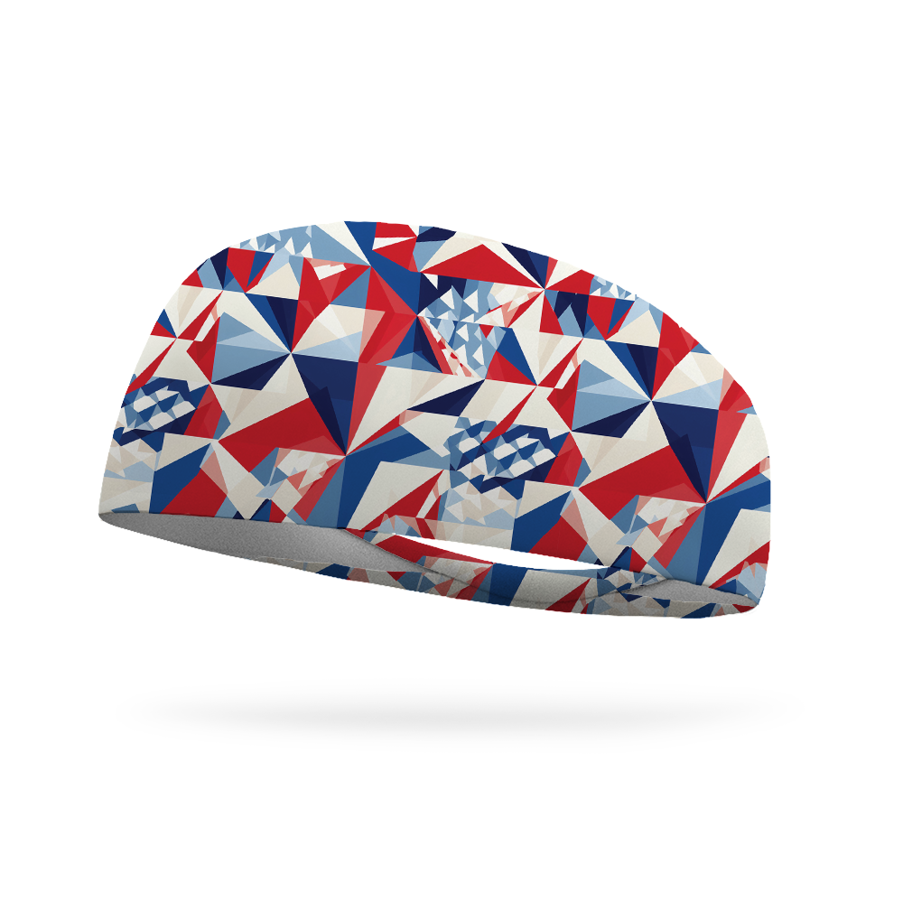 Geometric USA Wicking Headband