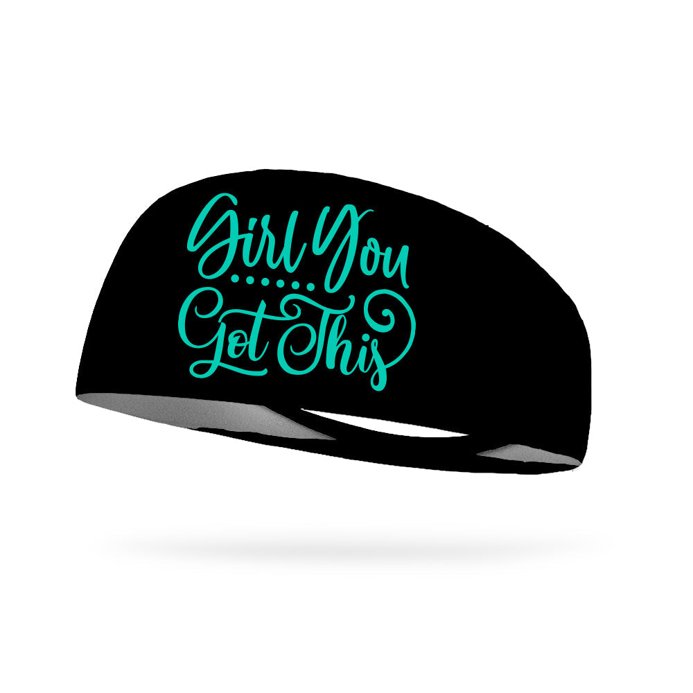 Girl You Got This Swirl Wicking Headband