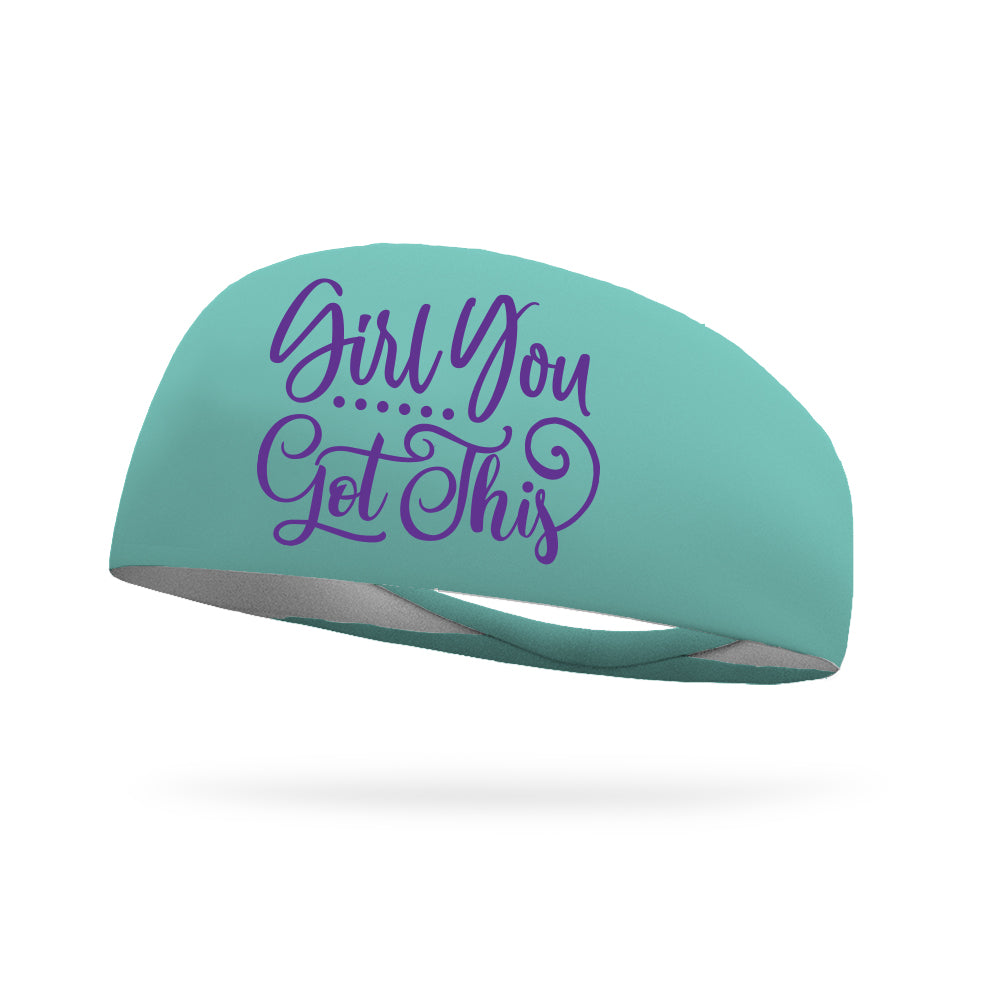 Girl You Got This Swirl Wicking Headband