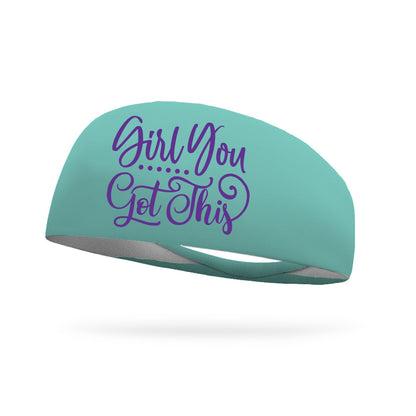 Girl You Got This Swirl Wicking Headband