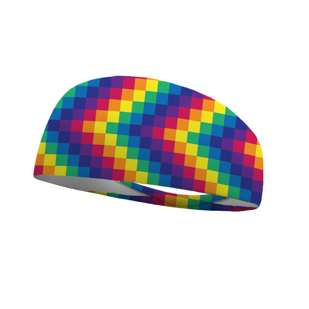 Go Go Rainbow Wicking Headband
