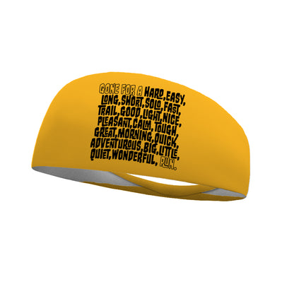 Gone For A Run Wicking Performance Headband