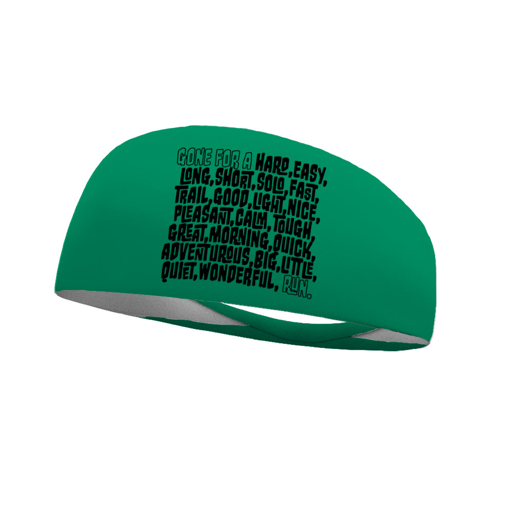 Gone For A Run Wicking Performance Headband