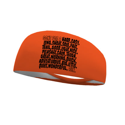 Gone For A Run Wicking Performance Headband