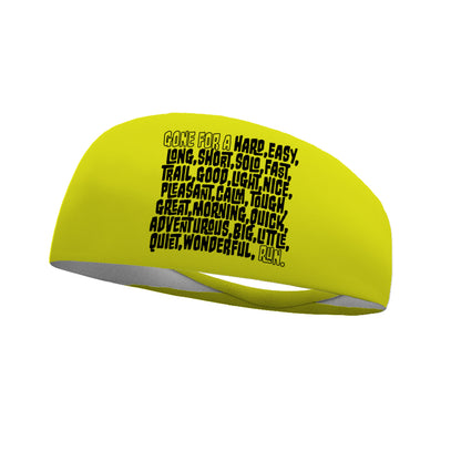 Gone For A Run Wicking Performance Headband