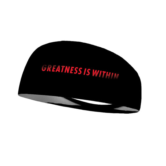 Greatness Is Within Wicking Headband