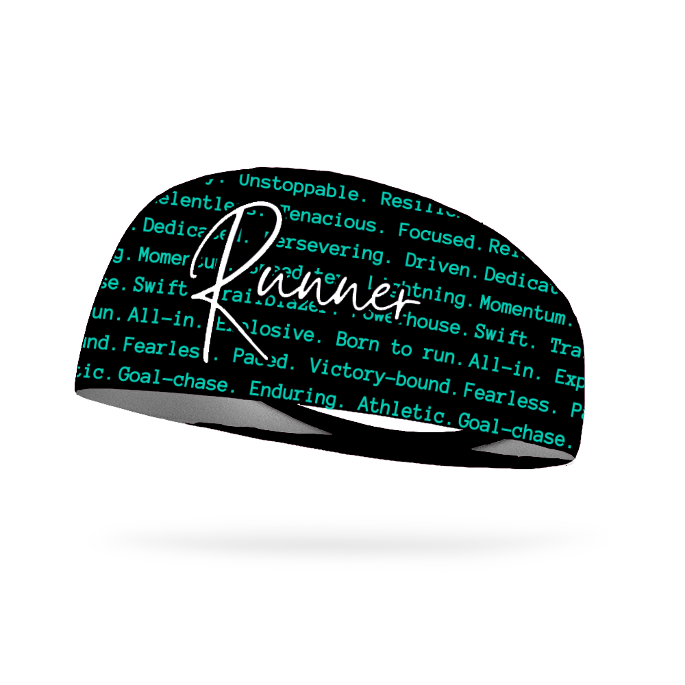I Am A Runner Wicking Headband
