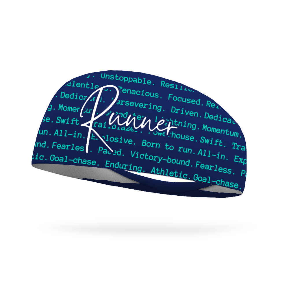 I Am A Runner Wicking Headband