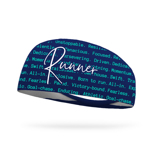 I Am A Runner Wicking Headband