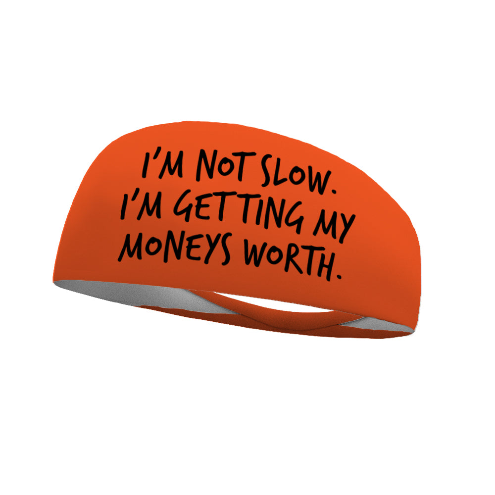 I'm Not Slow Wicking Performance Headband