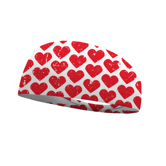 Intense Love (White) Wicking Headband