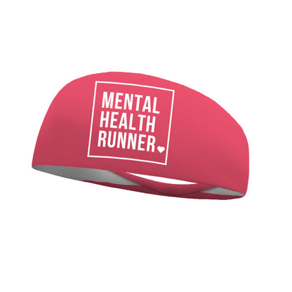 Still I Run Foundation Mental Health Runner (White Logo) Wicking Headband