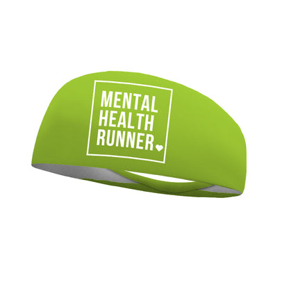 Still I Run Foundation Mental Health Runner (White Logo) Wicking Headband