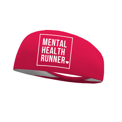Still I Run Foundation Mental Health Runner (White Logo) Wicking Headband