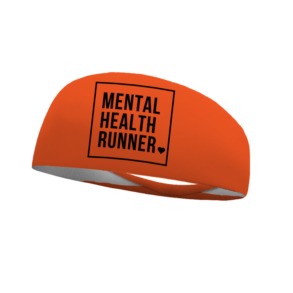 Still I Run Foundation Mental Health Runner (Black Logo) Wicking Headband