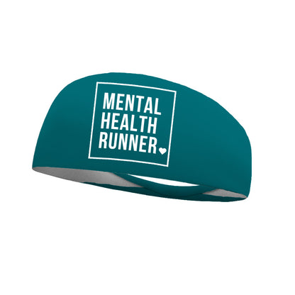 Still I Run Foundation Mental Health Runner (White Logo) Wicking Headband