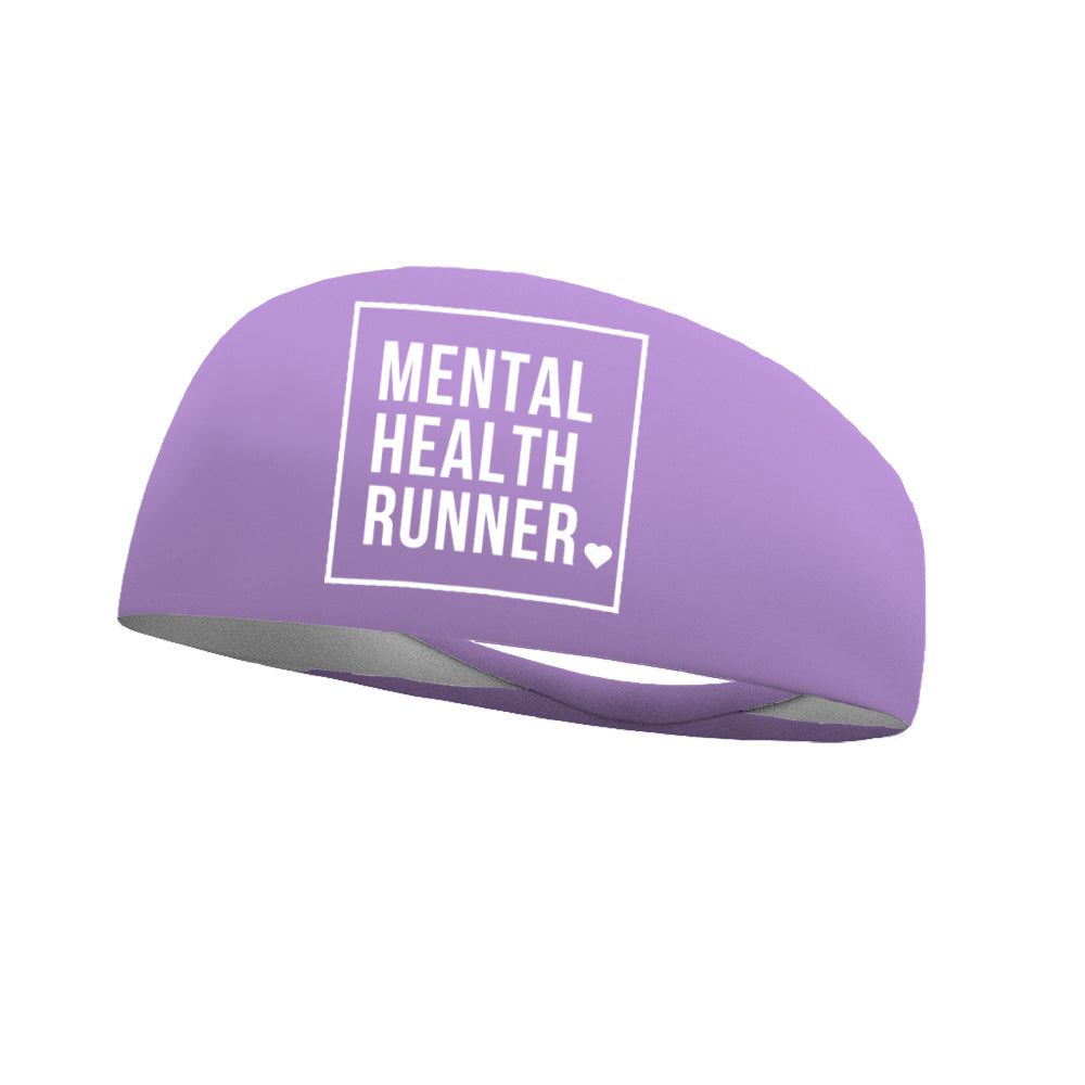 Still I Run Foundation Mental Health Runner (White Logo) Wicking Headband