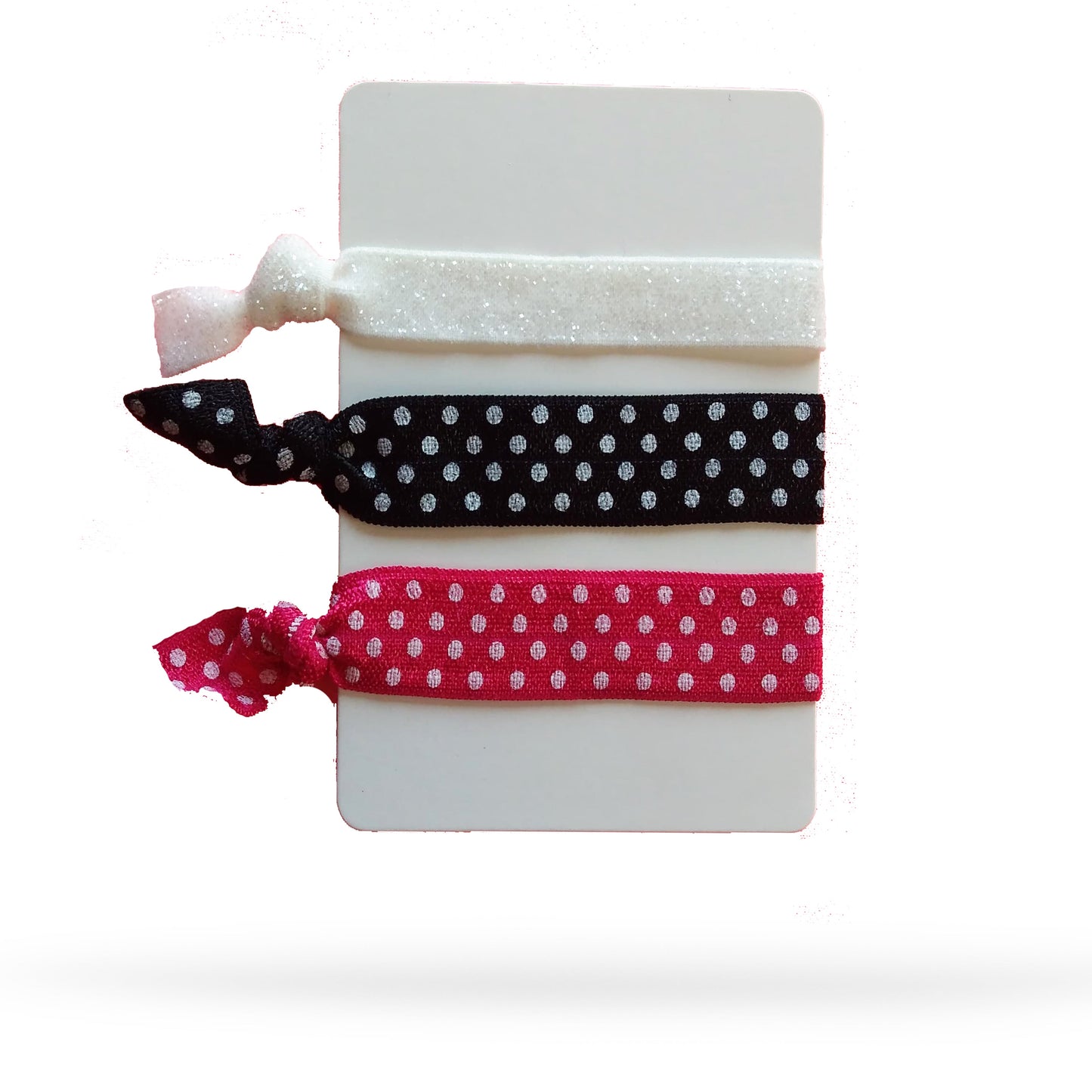 Minnie Dots Pack of 3 Hair Ties