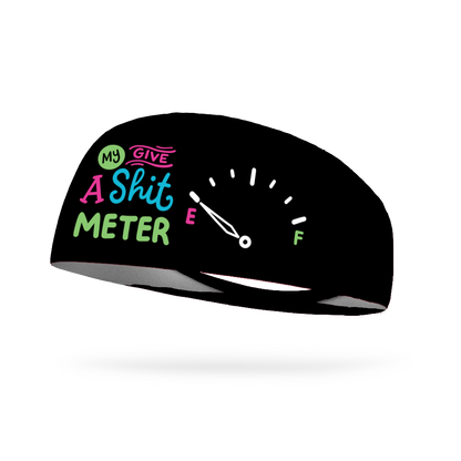 My Give A Shit Meter Wicking Headband