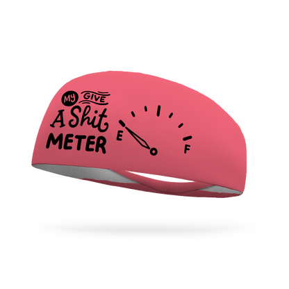 My Give A Shit Meter Wicking Headband