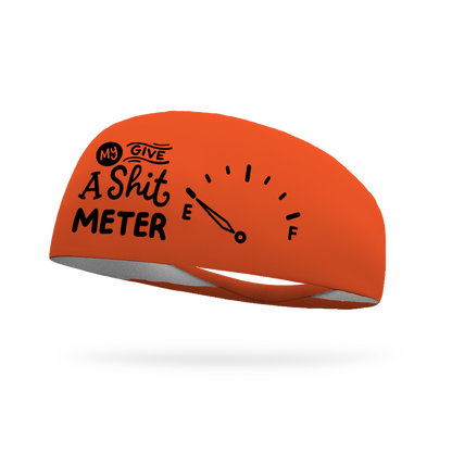 My Give A Shit Meter Wicking Headband