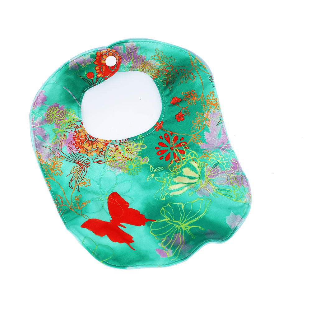 Oriental Garden Reversible Wicki Bib