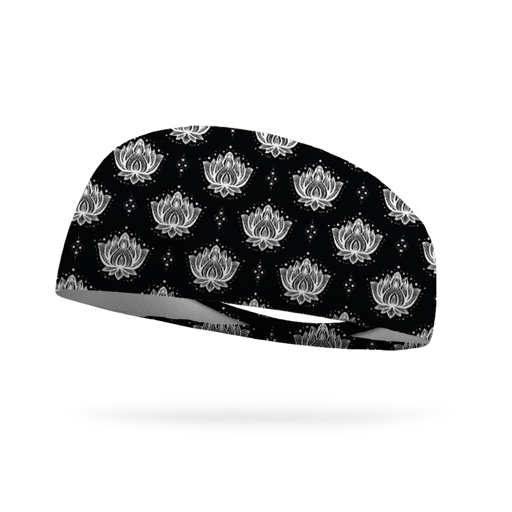 Lotus Flower Wicking Headband