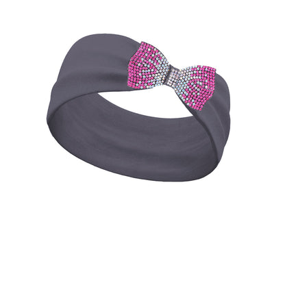 Princess Pink Clip-On Bling Bow (Clip only headband not included)