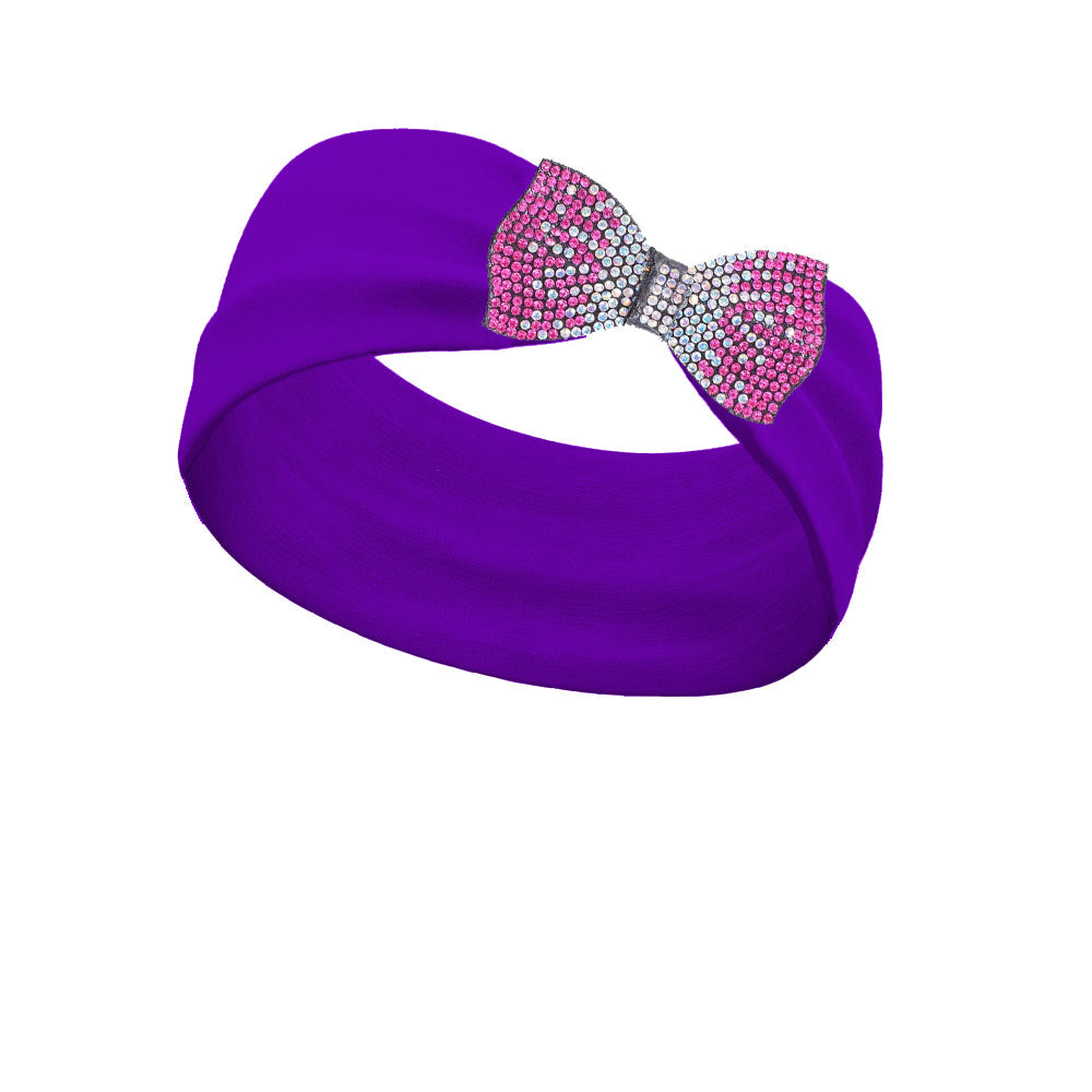 Princess Pink Clip-On Bling Bow (Clip only headband not included)