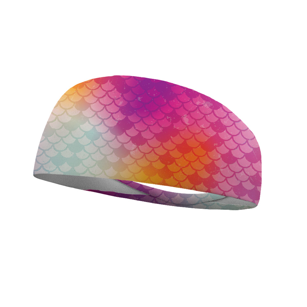 Rainbow Fish Wicking Headband