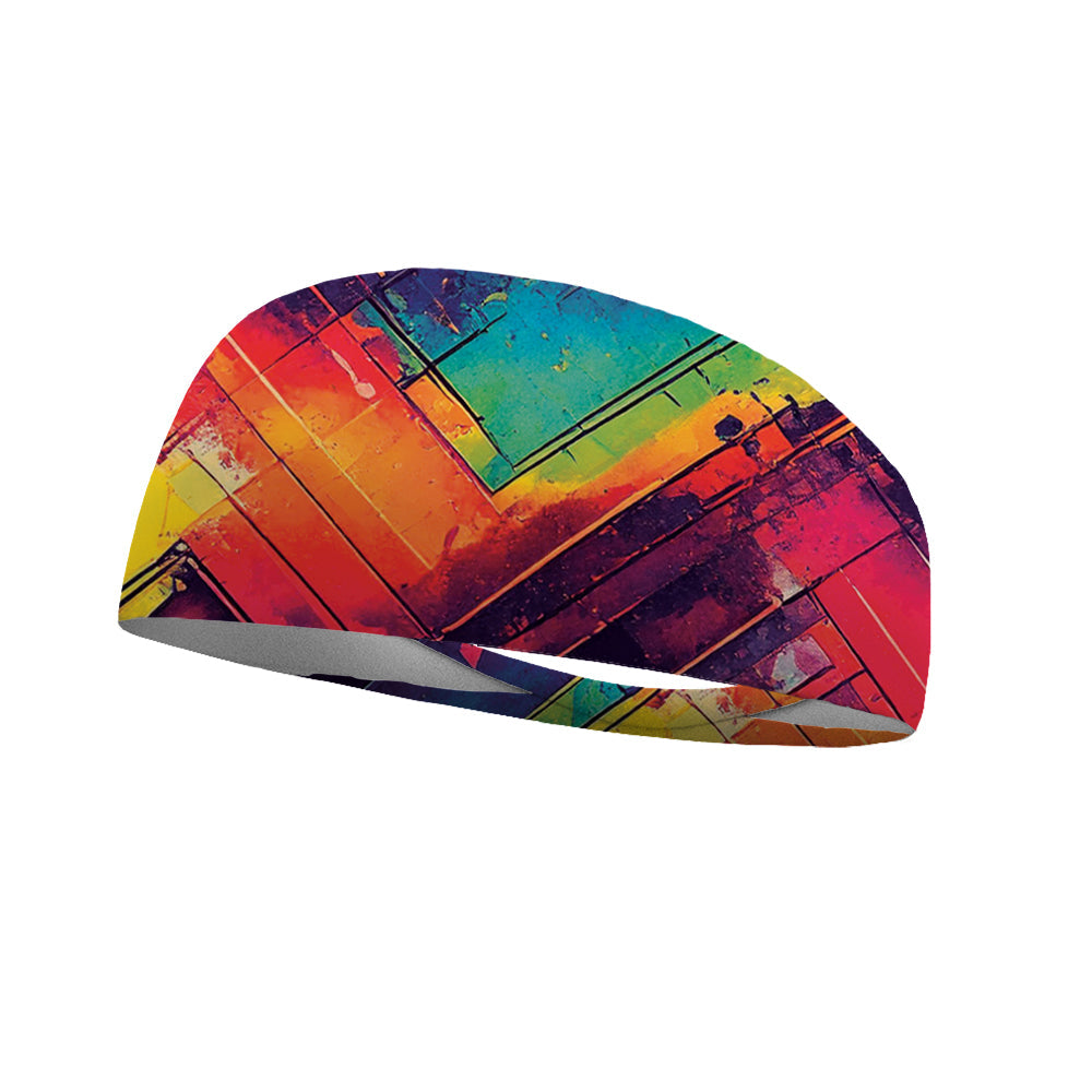Rainbow Locked Love Wicking Headband