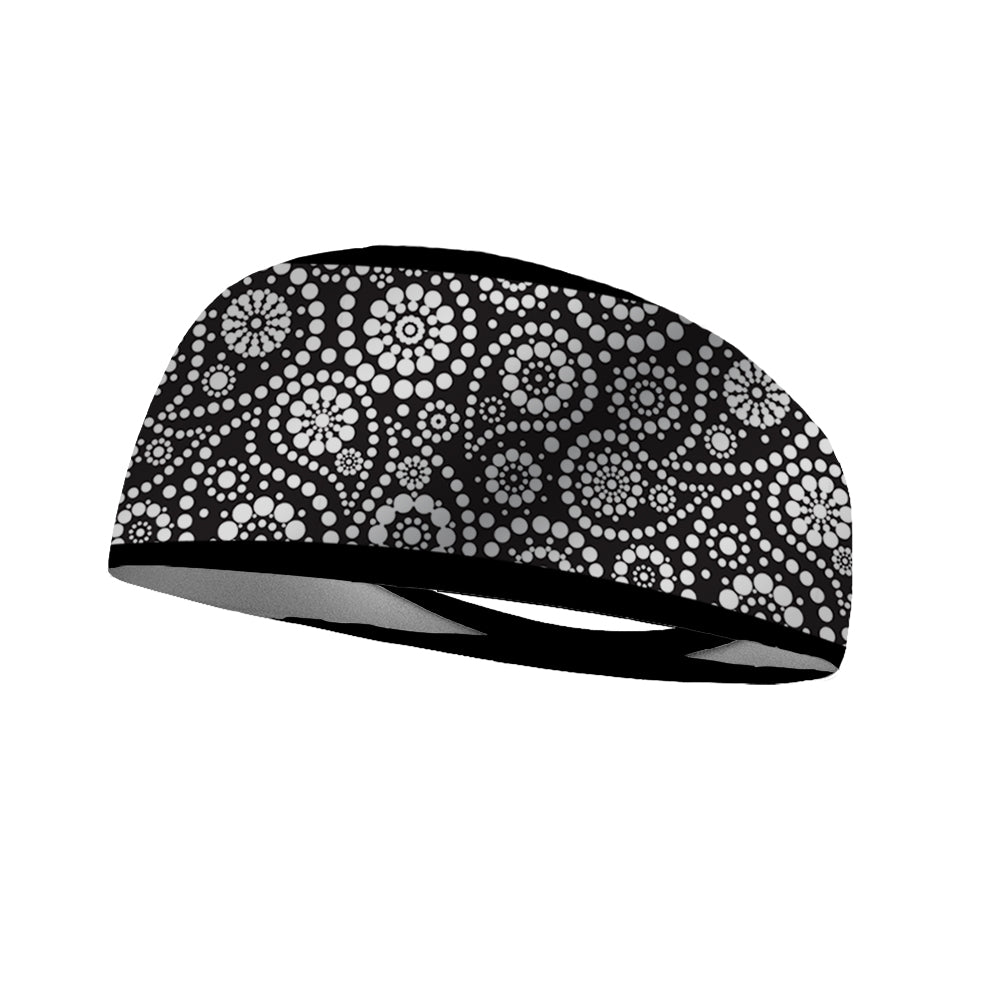 Paisley (Reflective Pattern) Wicking Headband