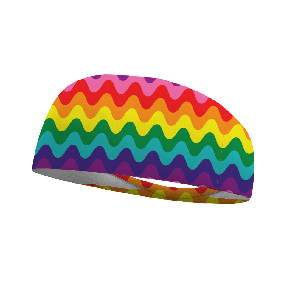 Retro Pride Wicking Headband